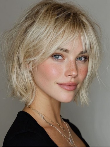 Kurze ombre hellgoldblonde - , bob
