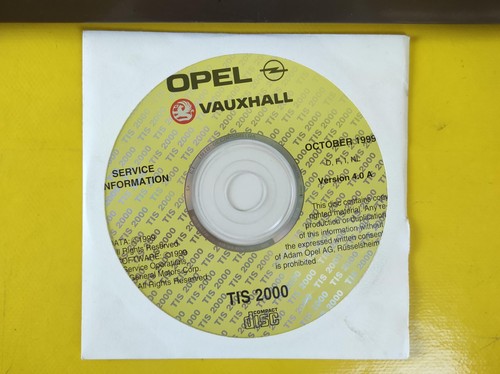 Konvolut opel technische - konvolut, cd