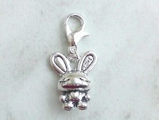 Charms Anhänger HASE Love* Charm Ostern Häschen mit Herz für Bettelarmband Kette