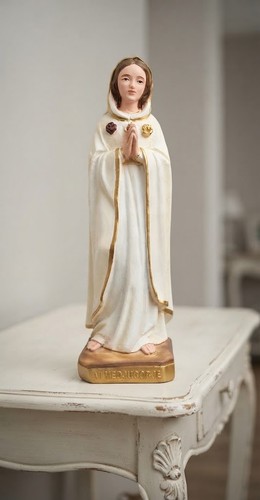 Statue der madonna - statue, rosa