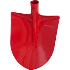 Frankfurter Sandschaufel Schneeschaufel Schaufel ohne Stiel Gr.5 ohne Aufbug rot