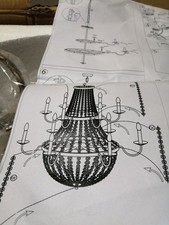 TOCHIC Kristall Kronleuchter Vintage Antik Bronze Kerzenleuchter Hangelampe Wohn