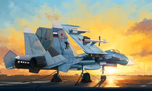 Trumpeter russian su 33 - trumpeter, su-33