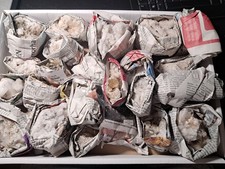 Bergkristall Quarz/Taunus ca. 24 Stück (F_25_32)