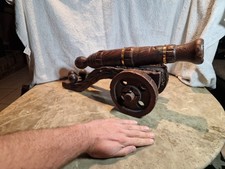 Große Kanone aus Holz,ca 50