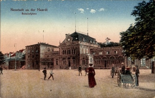Neustadt der haardt - ak,