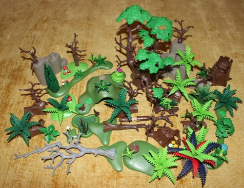 Playmobil konvolut pflanzen - konvolut,
