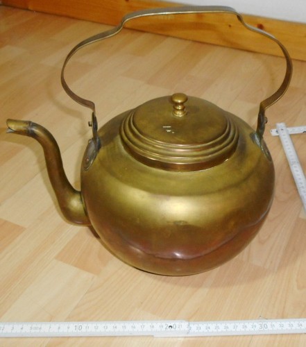 Messing kessel henkel wasser - messing,