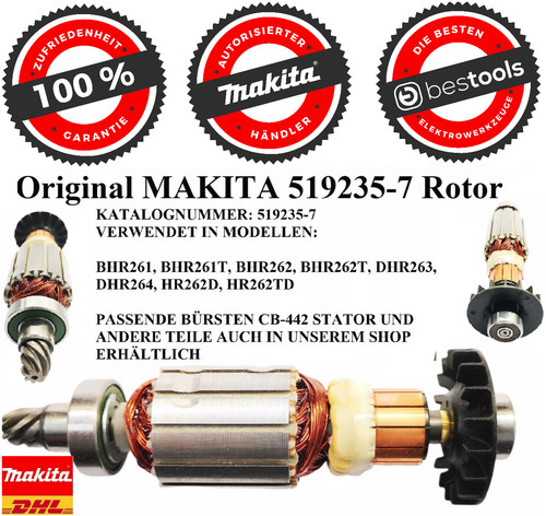 Original makita anker 519235 - original, 519235-7