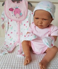 5-tlg Baby Geschenkset Erstausstattung Strampler Schlafanzug Body Vogel Gr 62 68