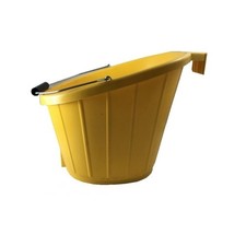 Dachdecker-Spenglereimer "Dachfex", Profi-Eimer mit Leitern und Dachlattenhacken