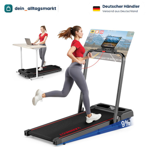 Laufband klappbar h 9 - 1-12, 9%