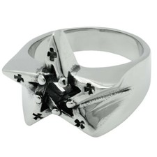 massiver Edelstahl Siegelring