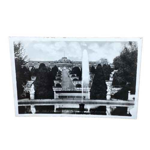Postkarte potsdam sanssouci - ak,