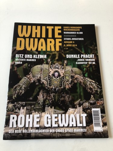 White dwarf ausgabe - white,