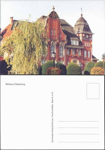 Ansichtskarte papenburg - ansichtskarte,
