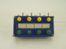 Schaltpult vierfach blau