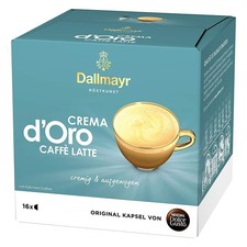 NESCAFÉ Dolce Gusto Dallmayr Crema d'Oro Caffè Latte 1er Pack (1 x 16 Kapseln)