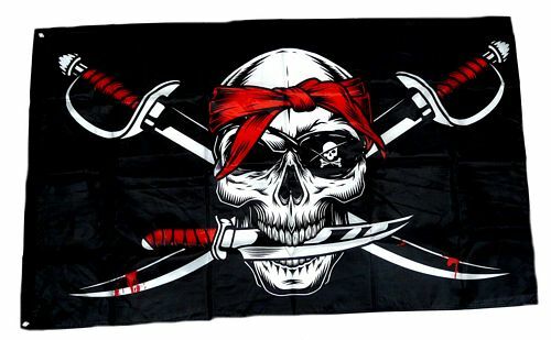 Fahne flagge pirat - /,