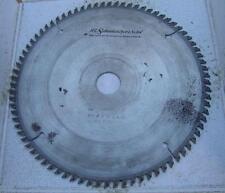Schumacher + Sohn Hart Metall Präzision Kreissägeblatt 250mm 80 Zähne 