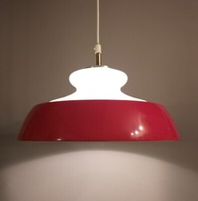 Alte große DORIA Pendellampe