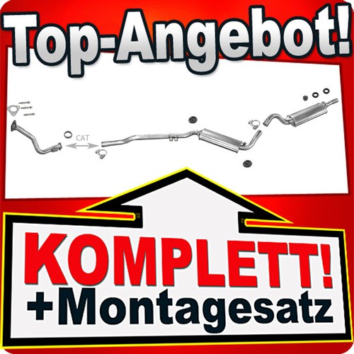 Auspuff für audi 1 - audi, (b3)