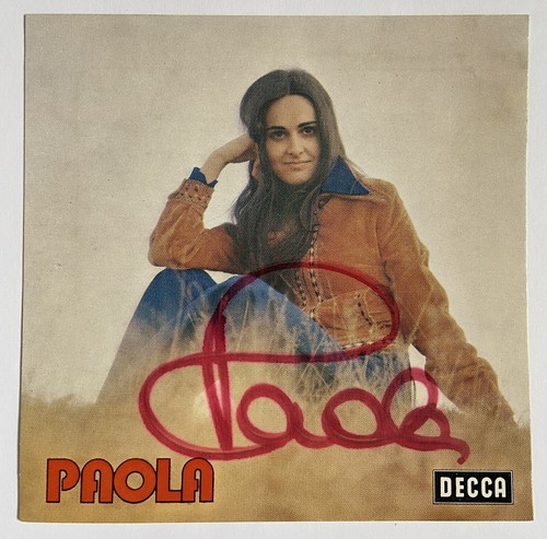 Paola felix signiert - paola,