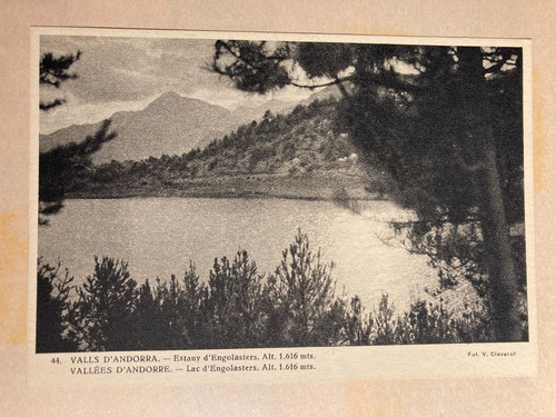 Andorra ansichtskarte mit - ansichtskarte,
