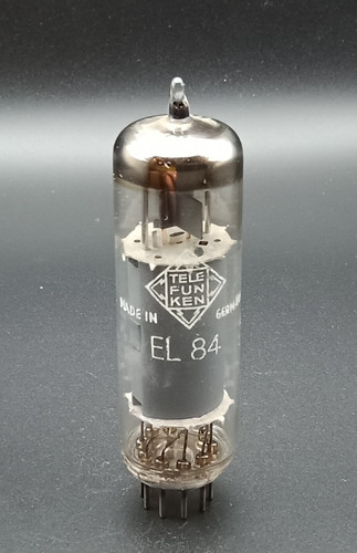El84 ventil telefunken - -,