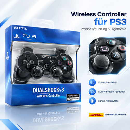 Ps3 joystick bluetooth - joystick,