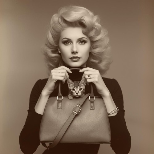 Dame frau model vintage retro - frau,