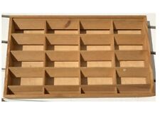 Regal Aufbewahrung aus Holz 16 Fächer Größe 50,2 cm x 30,2 cm