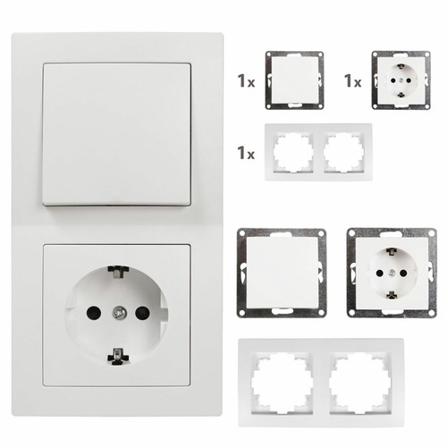 Schalter steckdosen set flair - schalter,