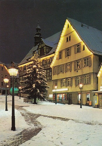Backnang fußgängerzone am - backnang,,