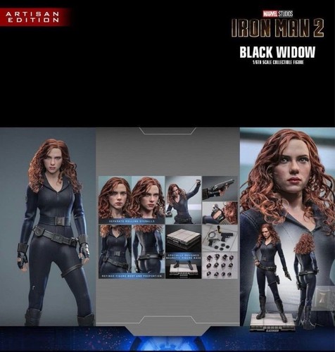 Hot toys black widow - black,