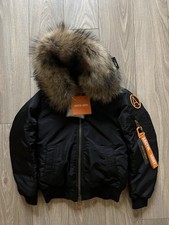 Arctic army fur hooded bomber - fur,