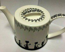 Teekanne Katze fine bone China