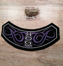 2004 Harley-Davidson HOG Pin Abzeichen und Patch ORIGINAL Harley OwnersGroup NEU