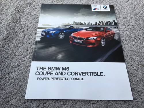 Bmw coupe cabrio prospekt - m6, &