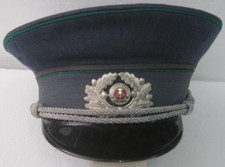 NVA  Schirmmütze DDR  Zollverwaltung Volkspolizei  Gr. 57 abnehmbarer  Schirm  !