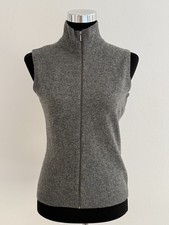 Benetton Weste Damen Grau 100%