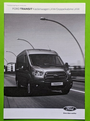 Ford transit kastenwagen lkw - kastenwagen,