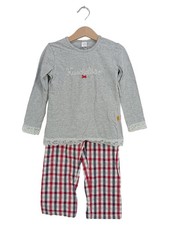 Steiff Schlafanzug Mädchen Gr. 104 Baumwolle Mehrfarbig Kariert