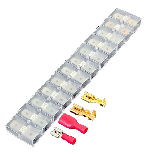 Stk fach flachstecker - stk, 12