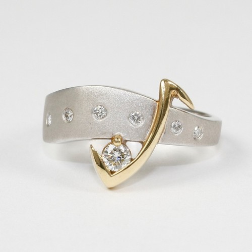 Designer ring mit - mit, ct