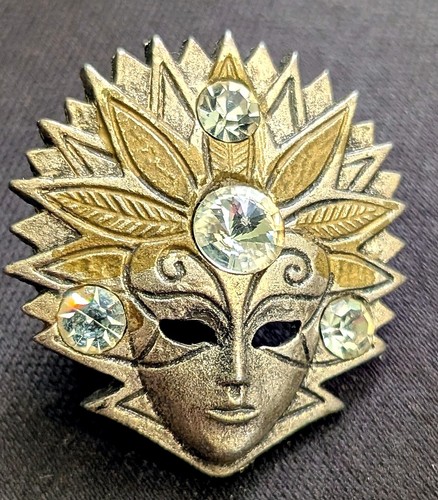 Venezianische maske brosche - venezianische,