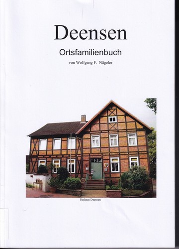 Ortsfamilienbuch deensen - ortsfamilienbuch,