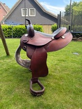 Westernsattel braun gebraucht - westernsattel,