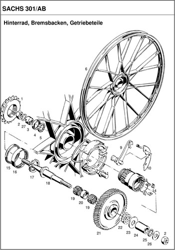 Leichtmofa hercules saxxonette - leichtmofa,