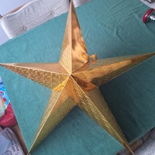 Weihnachtsstern, groß, faltbar, zum Aufhängen